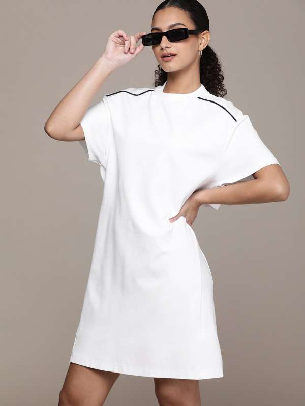 Ck white dress online