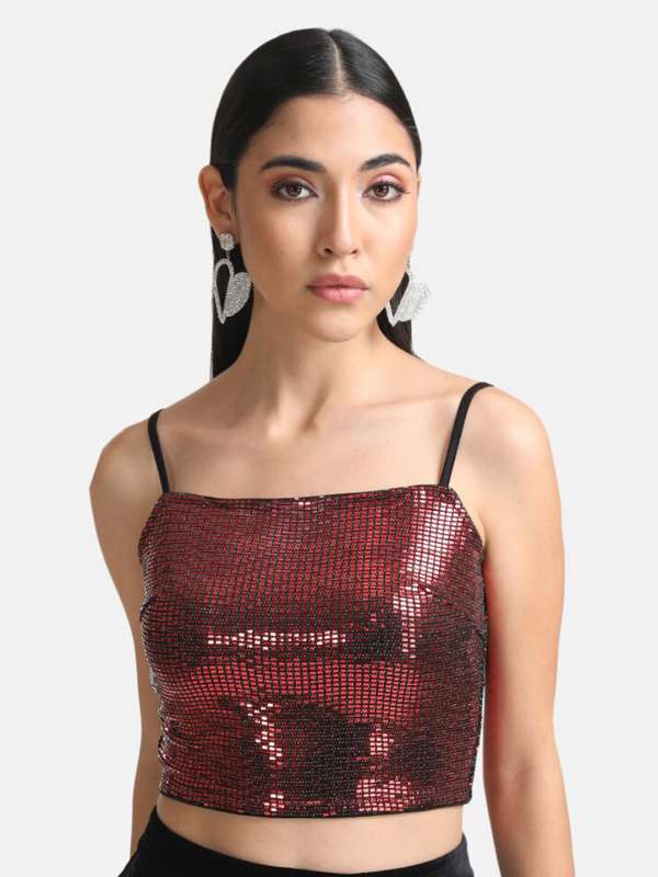 Party wear tube tops online new arrivals