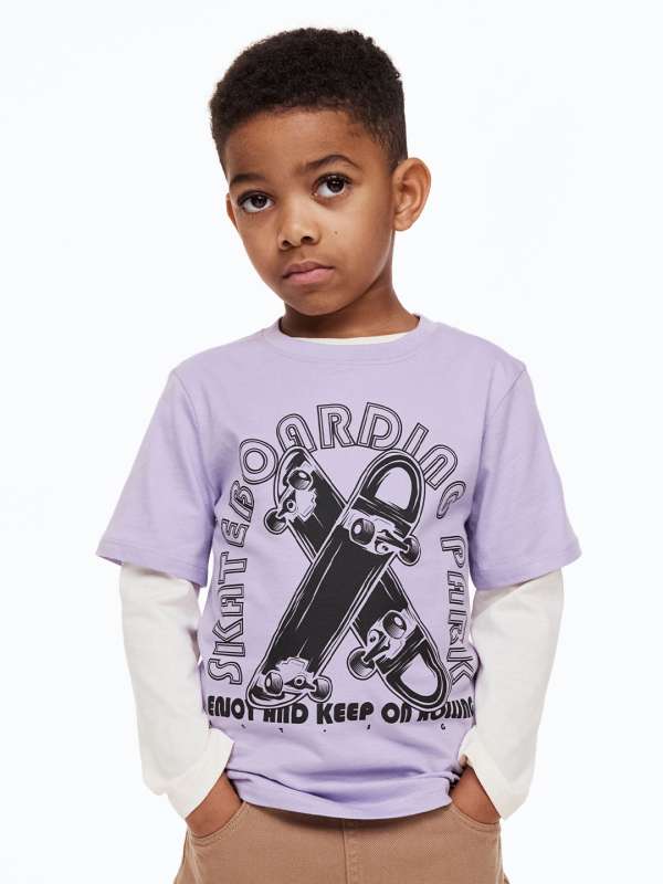 Boys Purple Tshirts - Buy Boys Purple Tshirts online in India
