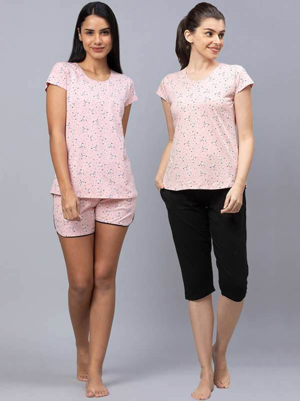 Night Suits Capris Buy Night Suits Capris online in India