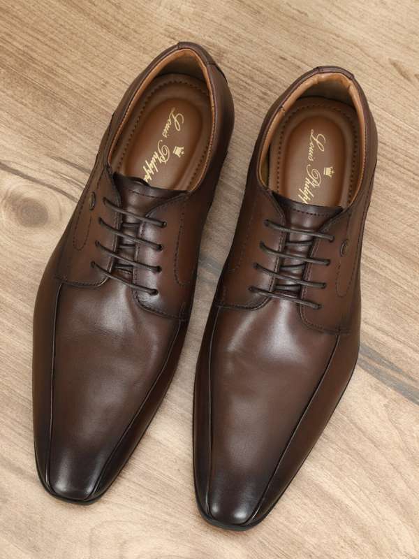 Buy Luxure By Louis Philippe Men's Tan Formal Shoes-7 UK/India (41  EU)(LXBCL26009) at
