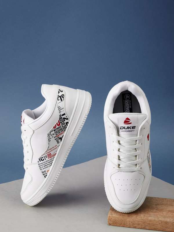 Duke White Sneakers Buy Duke White Sneakers online in India