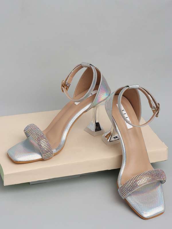 Buy Silver Heels Online In India -  India