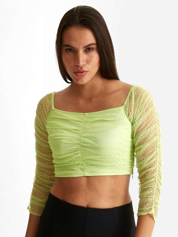 Women Crop Tops Biba Coverstory Buy Women Crop Tops Biba Coverstory online in India