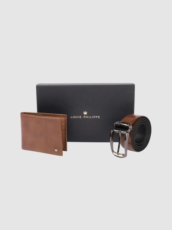Buy Louis Philippe Men's Leather Belt