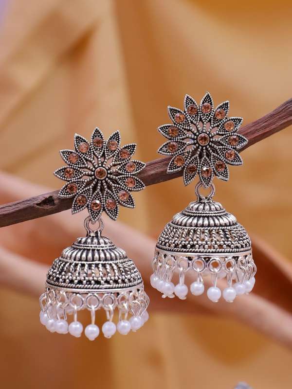 Crunchy fashion earrings store