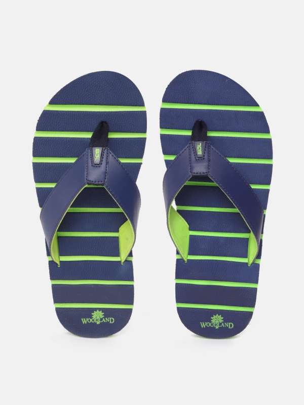 Woodland flip cheap flops myntra