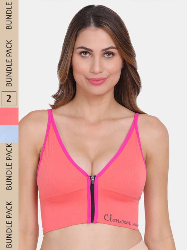 Aitangee Sports Bras for Women Padded Strappy Sports India