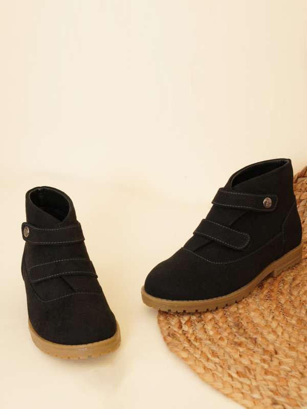 Boots for girls myntra discount