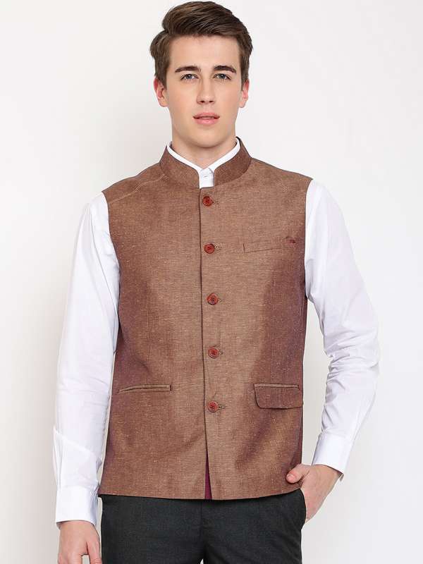 Waistcoat myntra top