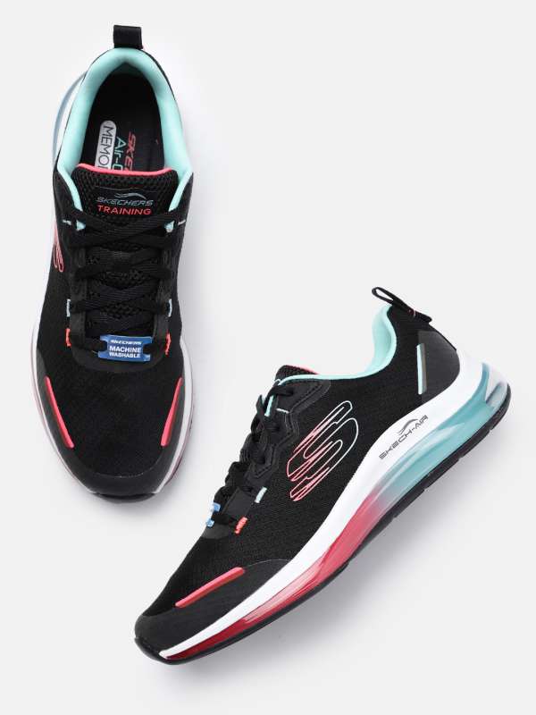 Red sales skechers sandals