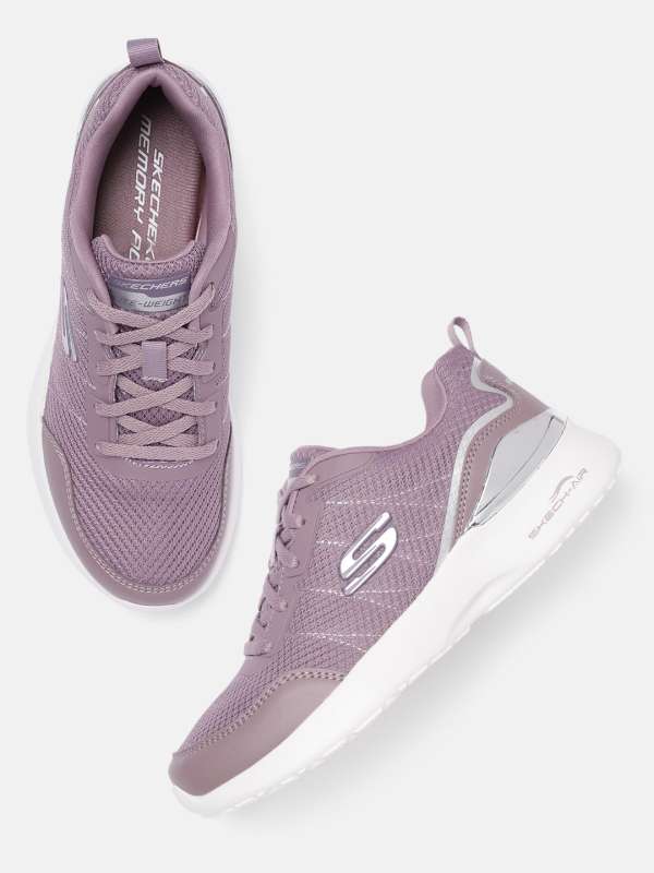 Skechers womens clearance shoes purple