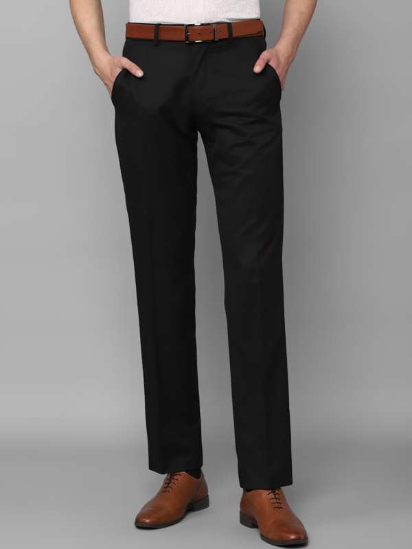 Louis Philippe Men's Slim Fit Formal Trousers (LPTFMSLF081628_Beige_32) :  Amazon.in: Fashion