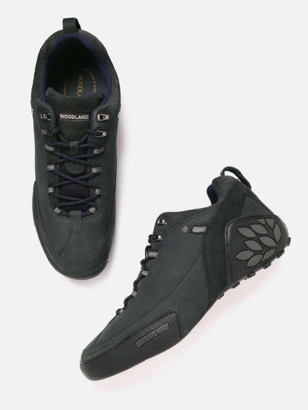 Woodland navy blue lifestyle shoes sale