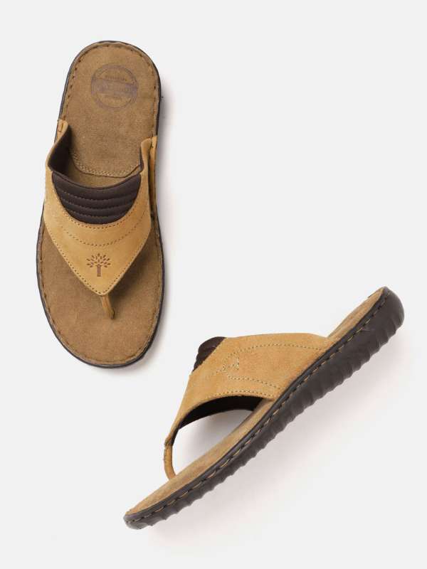 Woodland camel leather best sale sandals