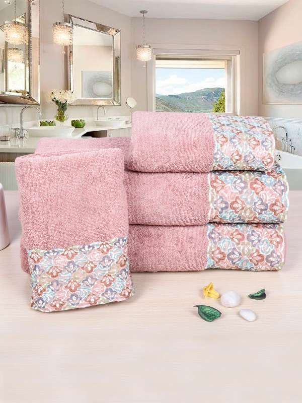Towel Sets Online Buy Bath Hand Towels Sets Online at Myntra