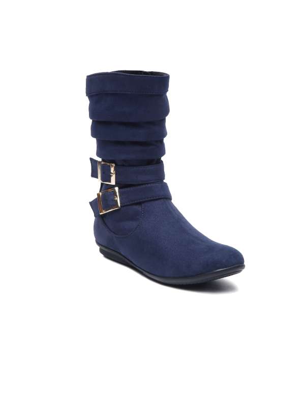 Dark blue boots store womens