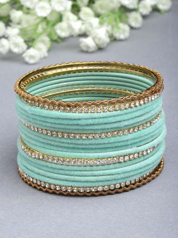 Blue Bangle Buy Trendy Blue Bangle Online in India Myntra