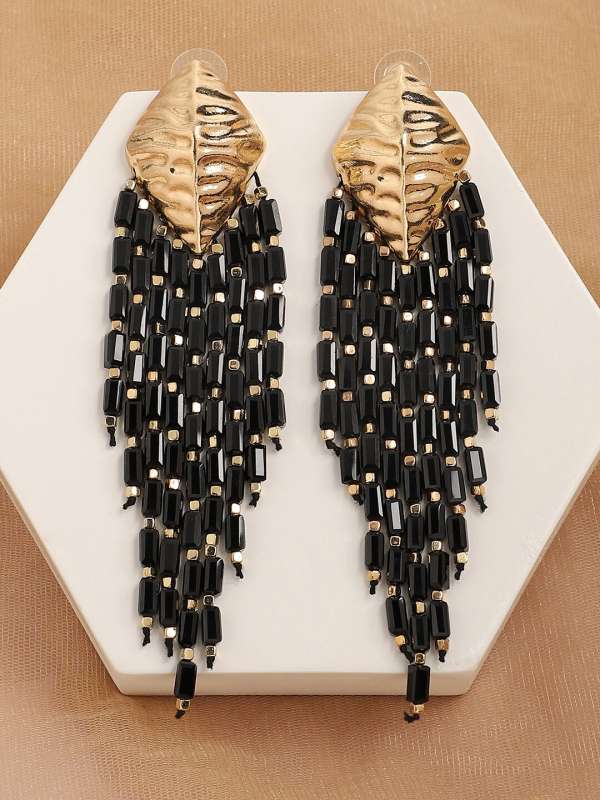 Black Earrings Buy Black Earrings Online at Best Price in India Myntra