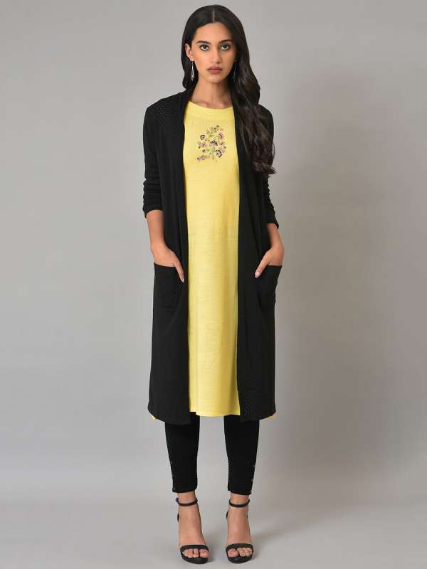 W Black Shrug Buy W Black Shrug online in India