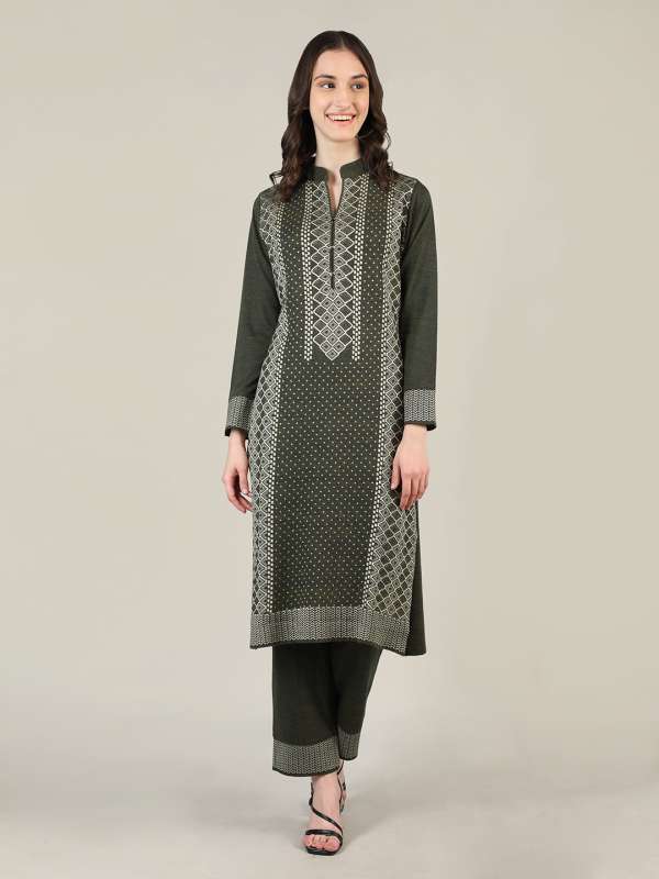 Woolen kurta on myntra online