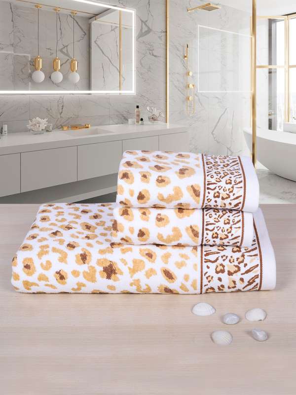 Printed bath sales towel sets