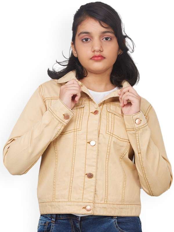 Denim jacket price for girls new arrivals