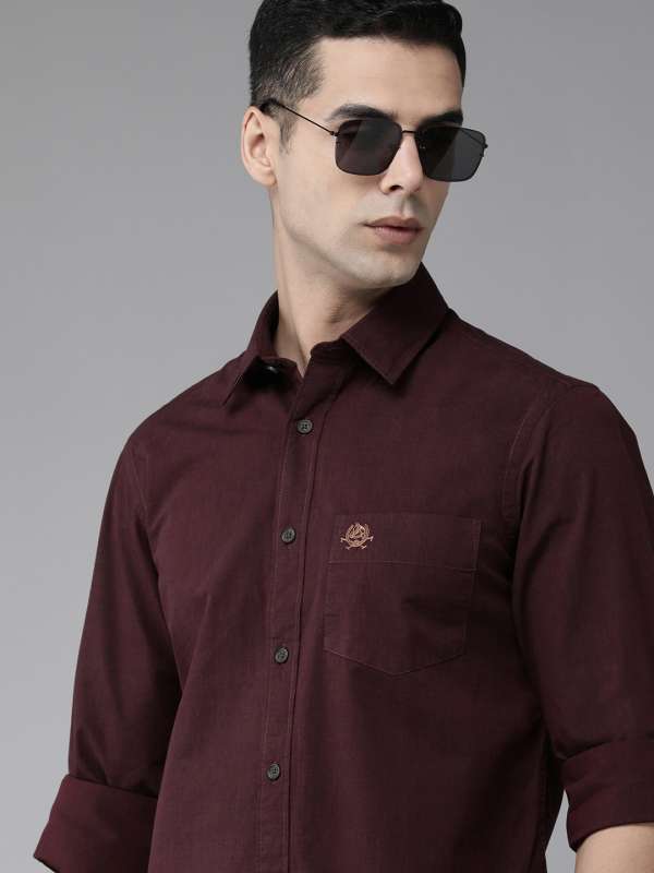 corduroy solid short sleeve basic shirts