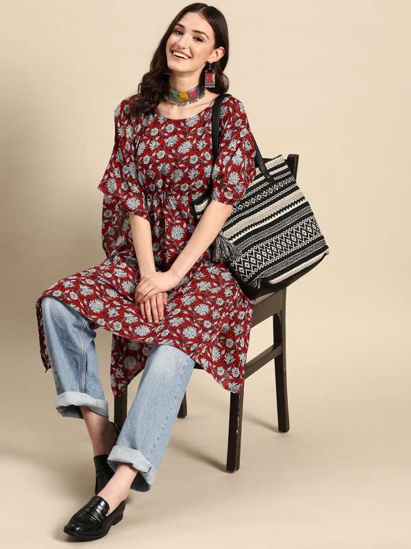 Kaftan Buy Kaftan Kurtas Tops Online in India at Myntra