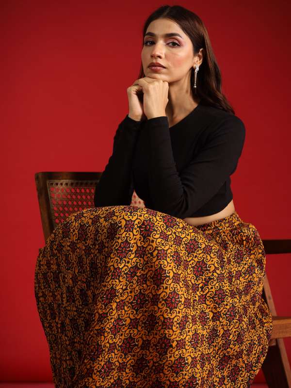 Yellow Skirts Buy Trendy Yellow Skirts Online in India Myntra