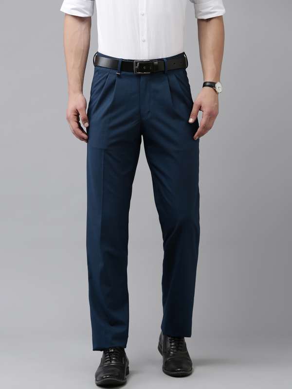 Buy Mineral Grey Stretch Formal Pant For Men Online In India