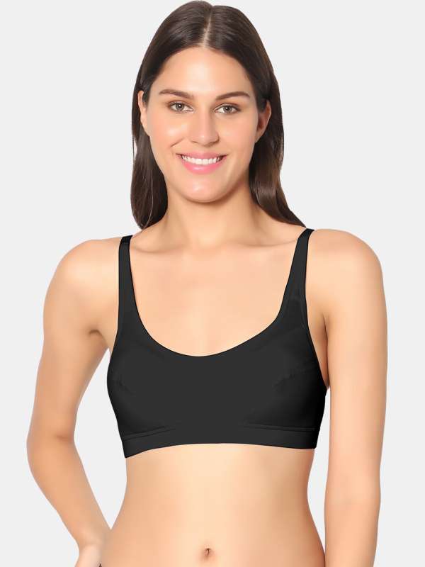 Buy Dazzle DB520 Women's Seamless Padded Bra-Mgrey for Women Online in India