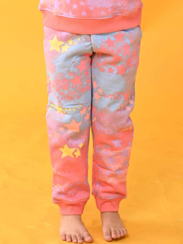 Buy Girls Fashion Track Pant - Tie & Dye Online at 38% OFF
