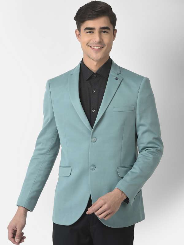Sea green best sale colour blazer