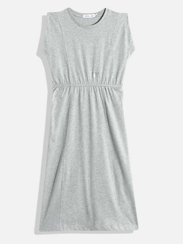 Calvin klein grey dress online