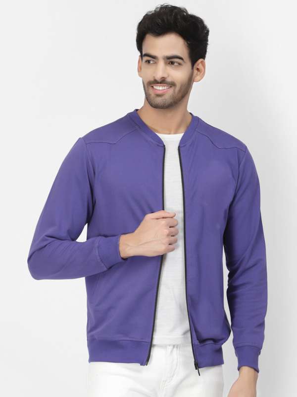Lavender jacket mens top