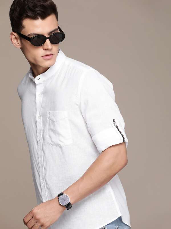 French connection cheap slim fit shirt