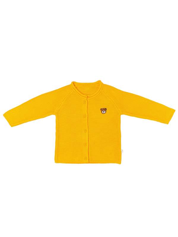 Yellow Kids Sweaters Cardigans Buy Yellow Kids Sweaters
