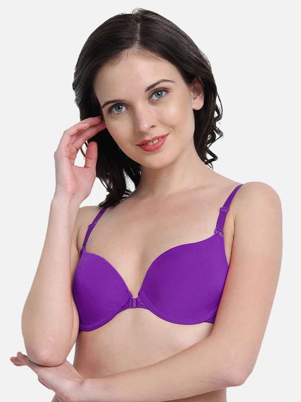 Purple Women Bras Push Up Bra - Buy Purple Women Bras Push Up Bra online in  India