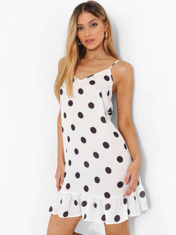 Myntra polka sale dot dress