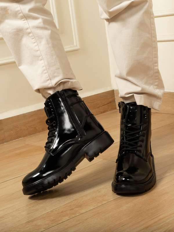 Calf length walking boots sales