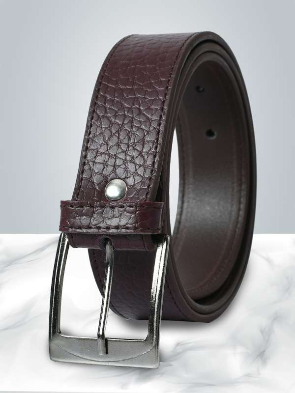 Kastner Set of 2 Leather Belts For Men (Black, 36)