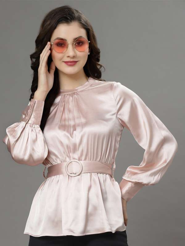 Womens belted top outlet