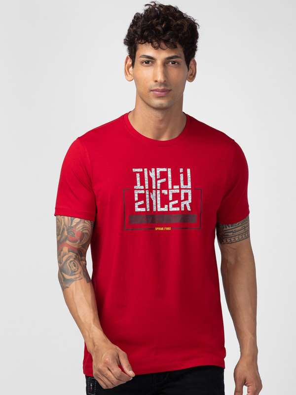 Spykar t shirts shop myntra