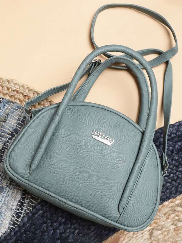 Fostelo Grey Pu Handbag Buy Fostelo Grey Pu Handbag online in India