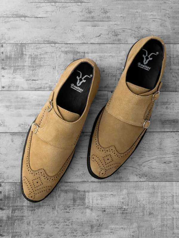 Khaki formal shoes clearance