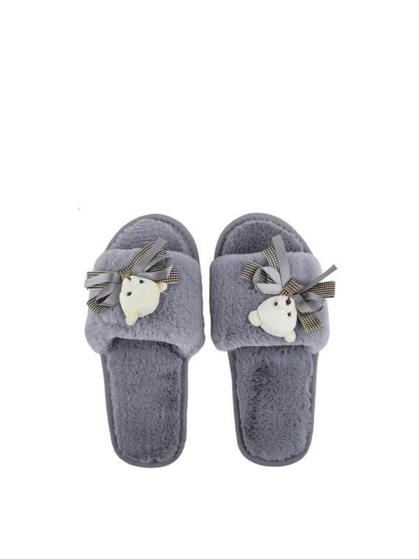 Fluffy hot sale designer sliders