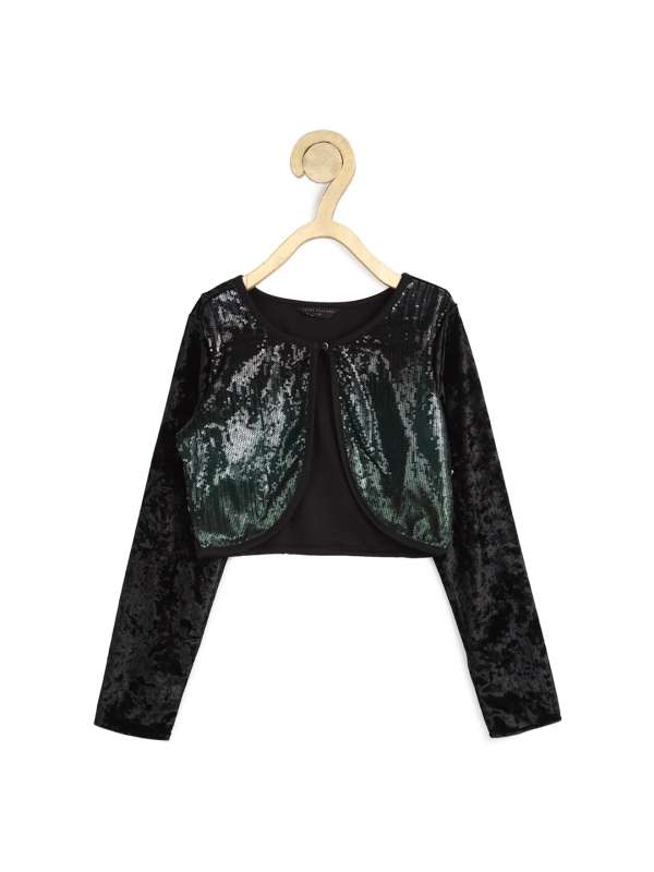 Girls cheap sequin shrug