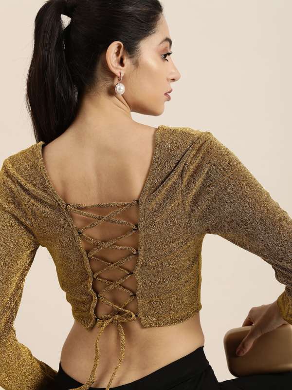 Backless tops myntra store