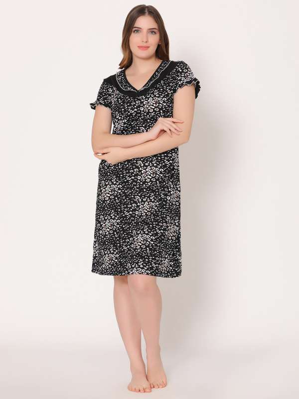 Plus size 2024 night dresses india